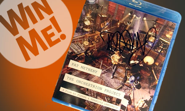 Autographed Pat Metheny The Orchestrion Project Blu-ray