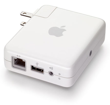 Apple AirPort Express Wi-Fi Hub-D/A processor 