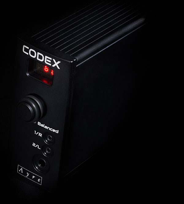 Ayre Acoustics Codex D/A headphone amplifier Page 2