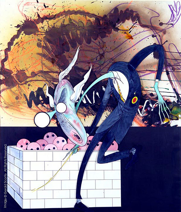 Meet Pink Floyd The Wall artist Gerald Scarfe Sweepstakes | Analog Planet