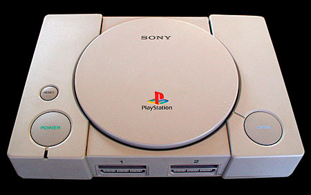 sony playstation one console