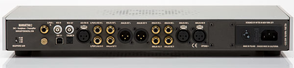 Mytek HiFi Manhattan II D/A preamplifier-headphone amplifier