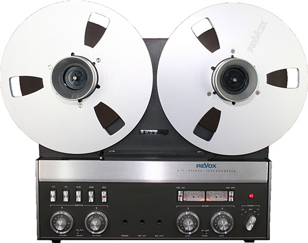 Revox A-77 open-reel tape recorder